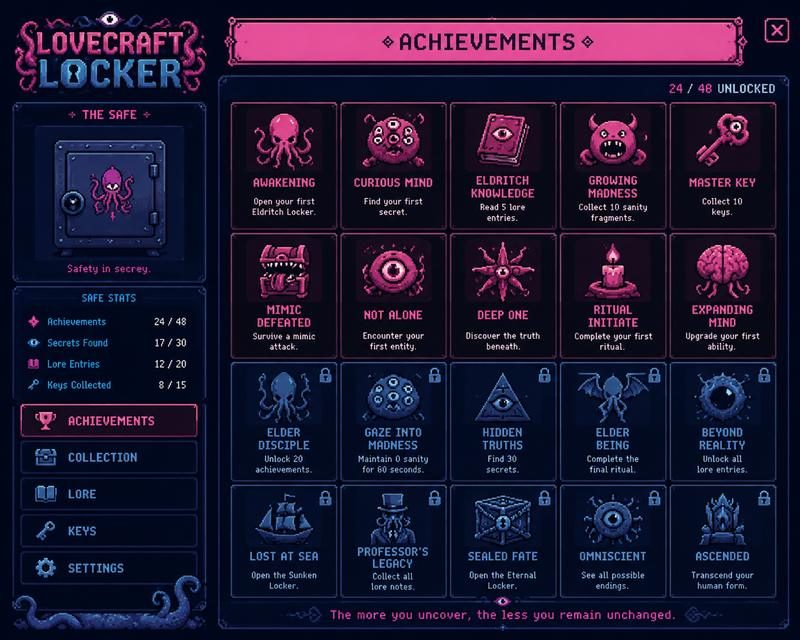 Lovecraft Locker 故事片段 实机截图