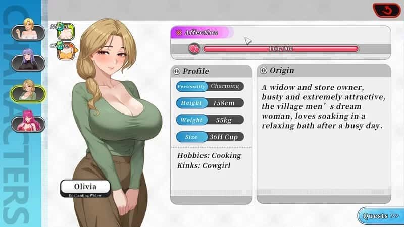 幸福岛幻想_Fantasy of Bliss Island 存档路线 资料图 1