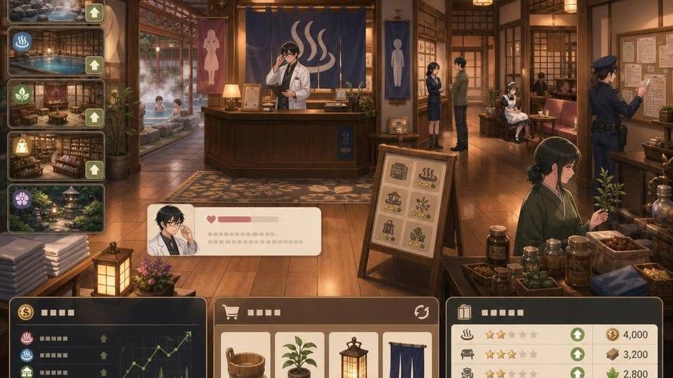 背德浴场 角色互动 实机截图 7
