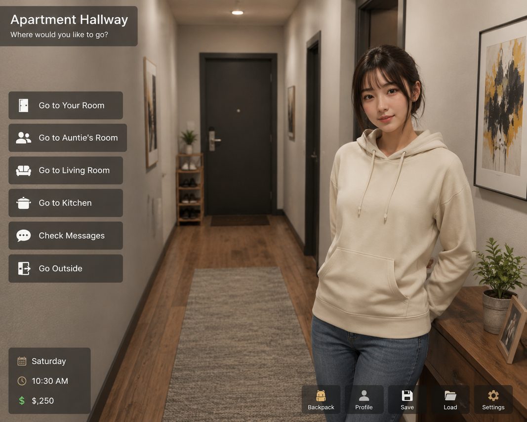 我的可爱表姐 剧情选择 预览图 6