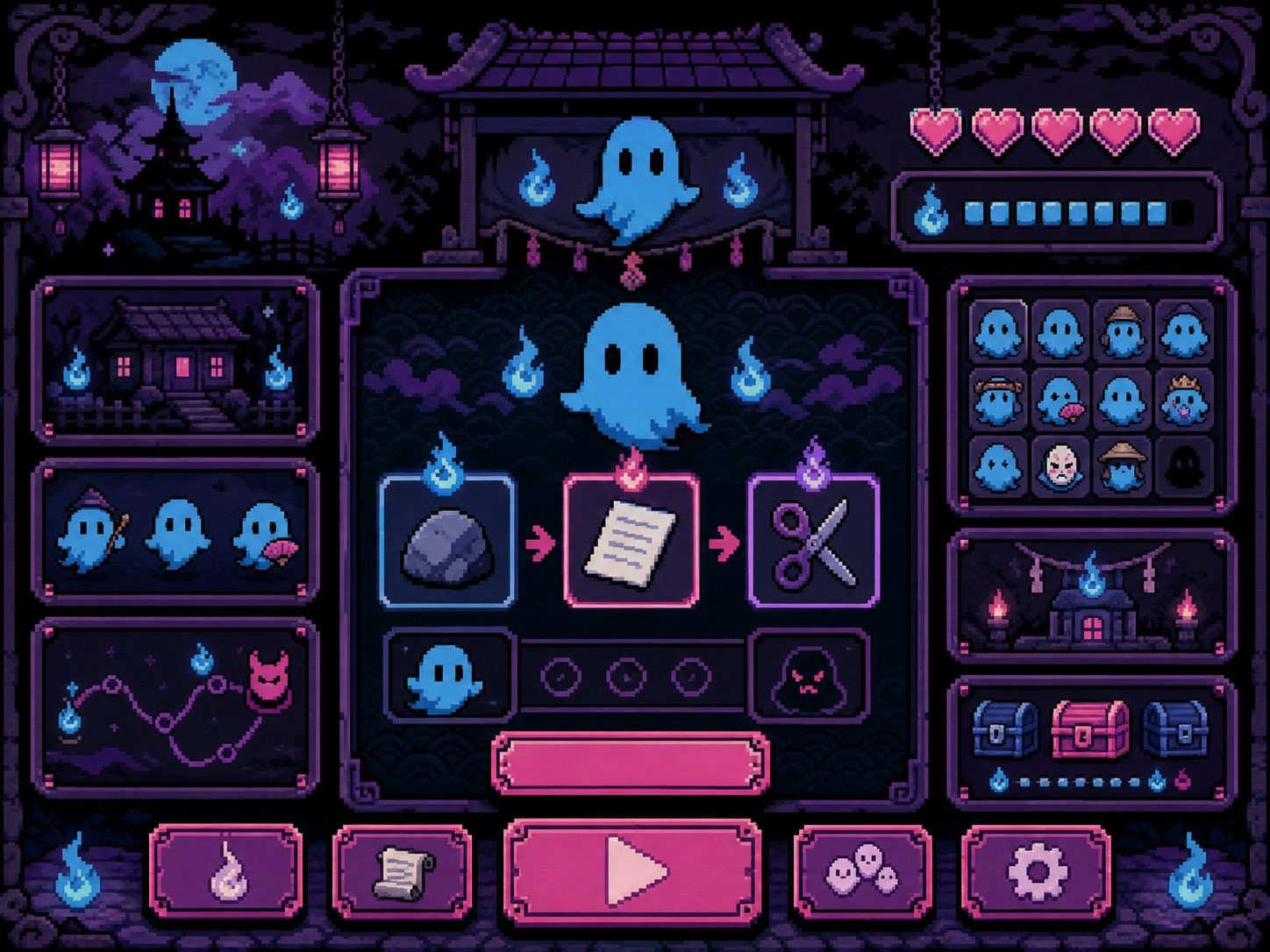 色情猜拳GHOST篇 石头剪刀布 画面 2